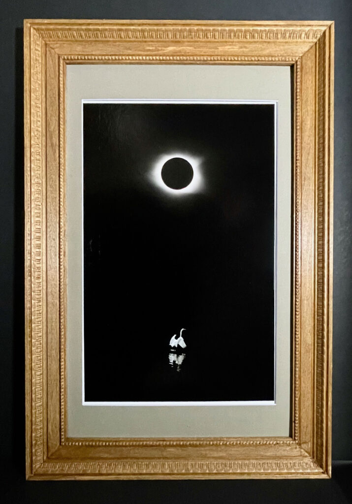 "Eclipse 2" Framed Photography
